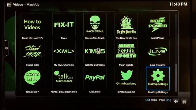 How to Configure Mashup to Watch Live TV Channels on XBMC/ Kodi смотреть онлайн