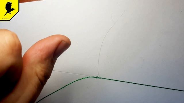 Как связать леску и шнур-плетёнку / Очень прочный узел!!! смотреть онлайн