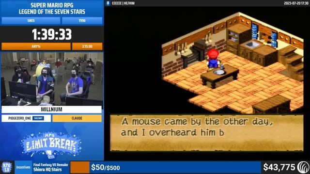 Super Mario RPG: Legend of the Seven Stars by Millnium - RPG Limit Break 2023 смотреть онлайн