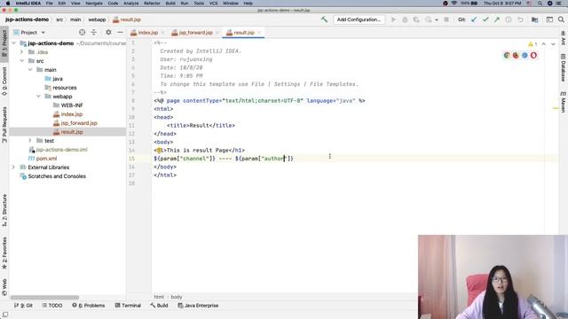 JSP Actions - The JSP Forward Action смотреть онлайн