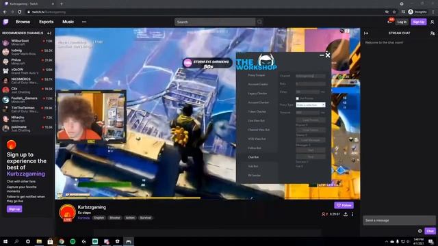 Twitch Live View Bot | 300+ VIEWERS смотреть онлайн