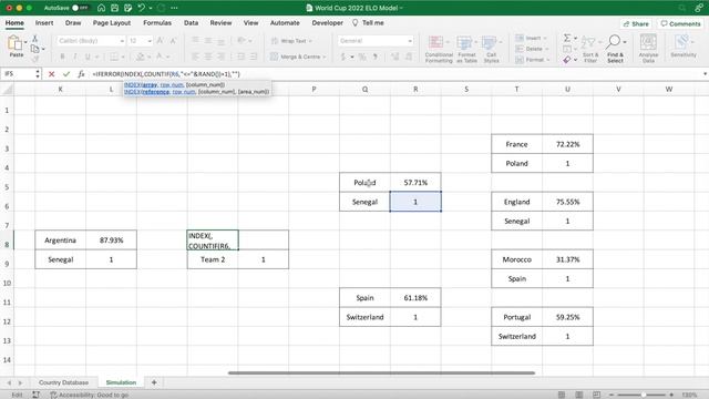 Predict the FIFA World Cup 2022 With Probability | Excel Tutorial смотреть онлайн