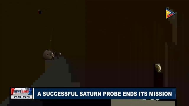 GLOBAL NEWS: A successful Saturn probe ends its mission смотреть онлайн