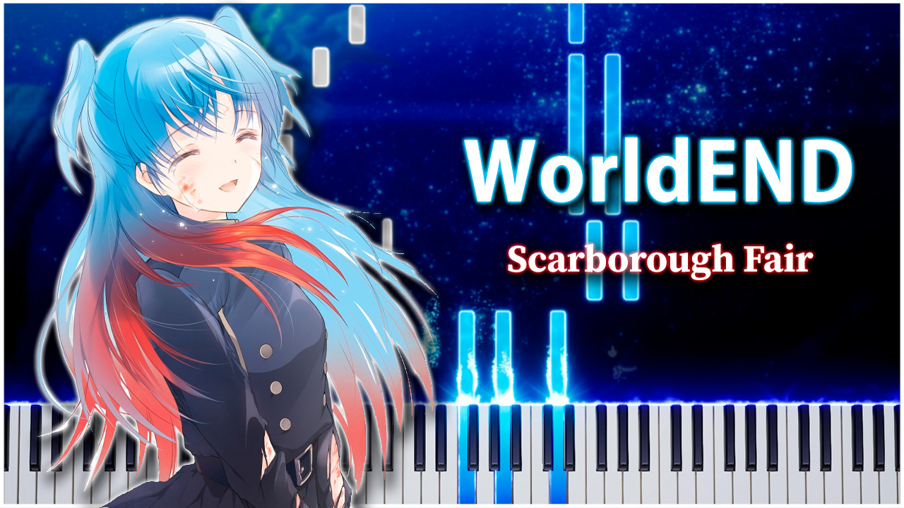Scarborough Fair (SukaSuka) 【 КАВЕР НА ПИАНИНО 】 смотреть онлайн