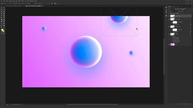 Photoshop Tutorial - Trending Gradient Design in Photoshop - UI Gradients смотреть онлайн