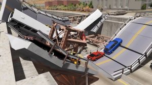 Грузовики против мостов #2 – BeamNG.Drive