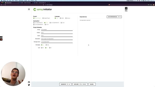 Spring Data #1 - Spring Boot e dependências do projeto смотреть онлайн