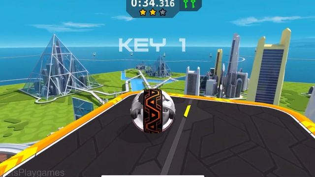 Gyrosphere Evolution ! Robot Ball Sphere - 3D Ball Gameplay Levels Part 10 android, ios смотреть онлайн