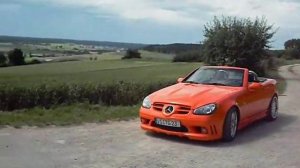 Mercedes SLK R170 Tuning (V23k) in orange