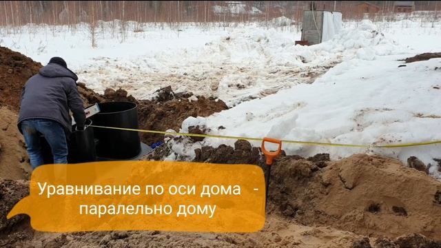 К/п "Орешкино". Монтаж автономной канализации "Про-Био 8" смотреть онлайн