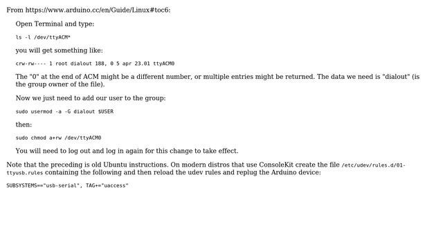 Arduino: First time set up- permission denied to usb port- ubuntu 14.04 (4 Solutions!!) смотреть онлайн