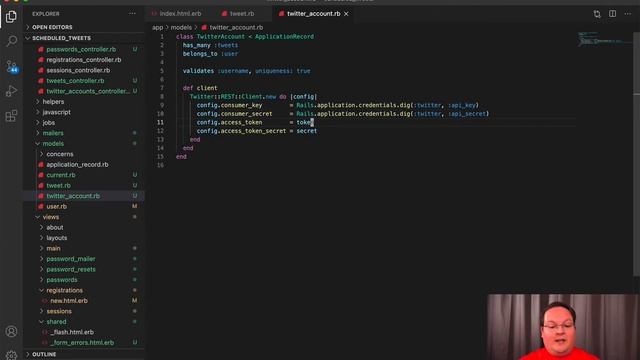 Rails 6 for Beginners Part 33: Twitter API смотреть онлайн