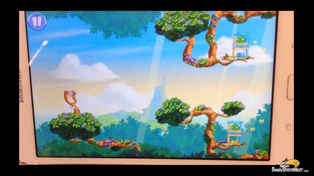 Angry Birds Stella Hands on First Look at the First 7 Levels | Nook Tablet смотреть онлайн