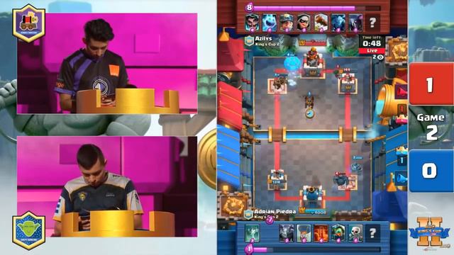 Adrian Piedra VS Azilys | Clash Royale King’s Cup 2017 - $200,000 Clash Royale Tournament - Day 2 смотреть онлайн
