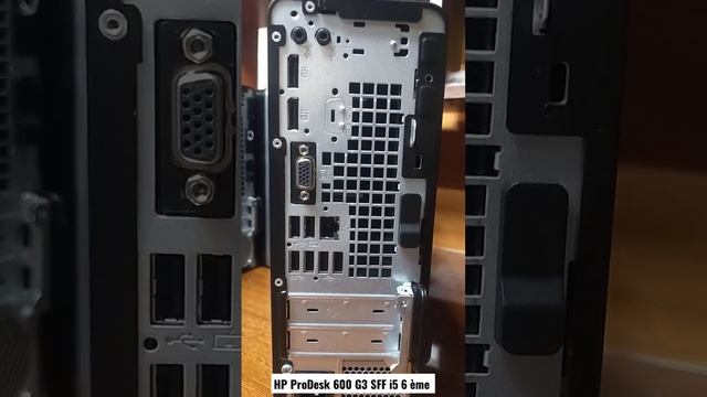 HP ProDesk 600 G3 SFF I5 6 ème Génération