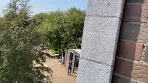 31.08.23. Крыша. Часть 1.  Установка стропил из профильной трубы 140х140х4.