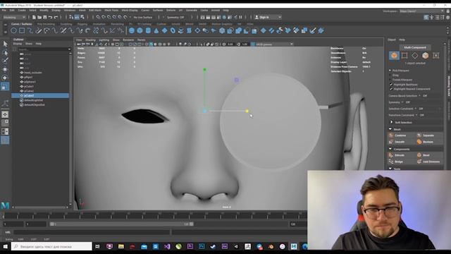 Как сделать 3д модель для маски инстаграм. How to make a 3d model for Spark AR смотреть онлайн