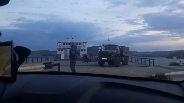 Приключения. На авто Москва-Байкал-Москва. День седьмой 09.06.2017. Паром 21.15 смотреть онлайн