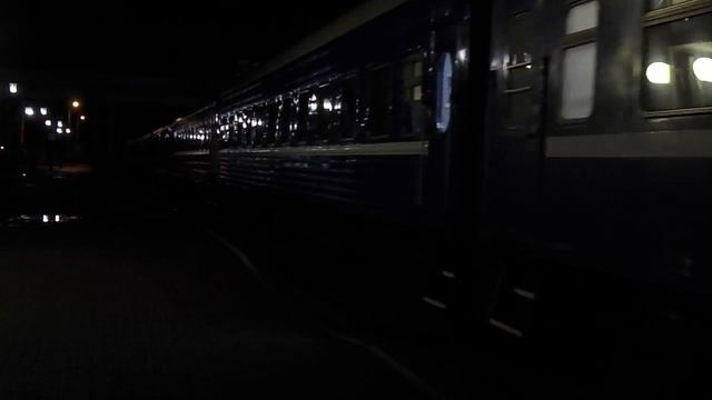 Маневровый тепловоз ЧМЭ3-3166 с поездом №601 Полоцк - Гомель. смотреть онлайн