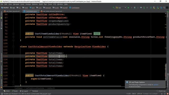 How to make an e-commerce android app?(Part-29)| My Cart Fragment | Hindi Tutorial 2018 смотреть онлайн