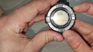 Часть 2. Обзор CASIO PRO TREK PRW-3500. Настройки часов, с которыми я разобрался.