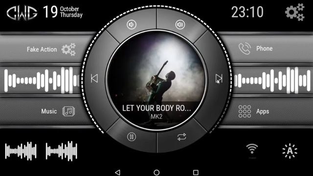 CarWebGuru Car Launcher - New Music Visualization Widget