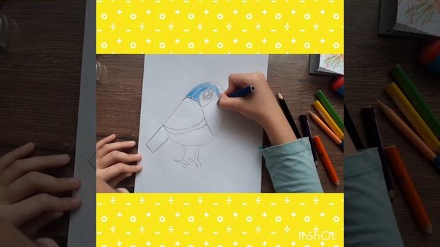 Рисуем синичку. Алана 7 лет смотреть онлайн