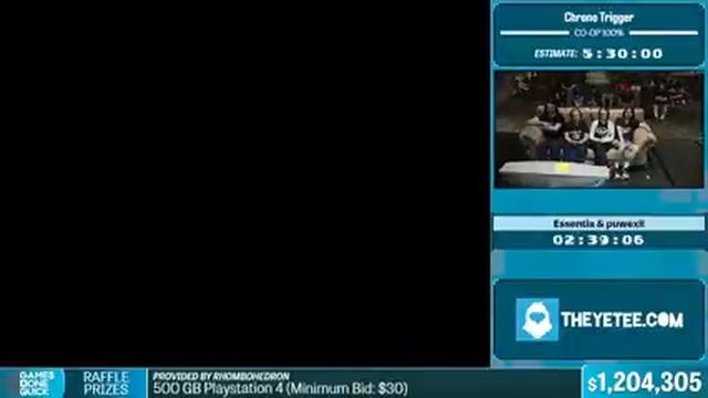 Chrono Trigger by Essentia, puwexil in 5:04:47 - Summer Games Done Quick 2015 - Part 159 смотреть онлайн