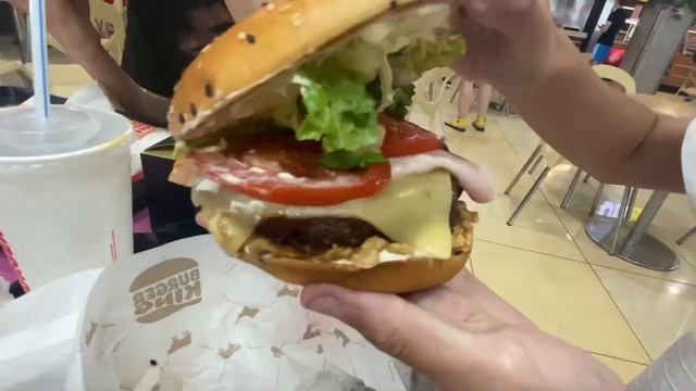 БУРГЕР С МРАМОРНОЙ ГОВЯДИНОЙ ( BLACK ANGUS BURGER KING ) смотреть онлайн