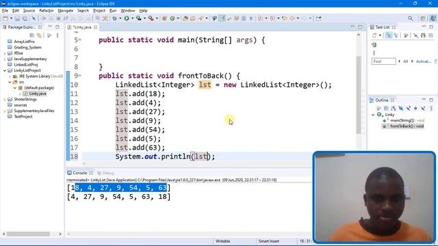 LinkedList in java Part 1 | Java Assignment Solutions for University Students смотреть онлайн