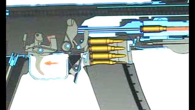 Автомат Калашникова - одиночный огонь смотреть онлайн