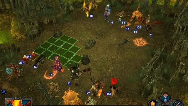 Heroes of Might & Magic 5 multiplayer - Game 3 (Inferno vs Dungeon) Massacre смотреть онлайн
