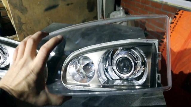 СВЕТОДИОДНЫЕ ЛИНЗЫ AOZOOM A15 В ФАРЫ MMC DELICA DIY смотреть онлайн