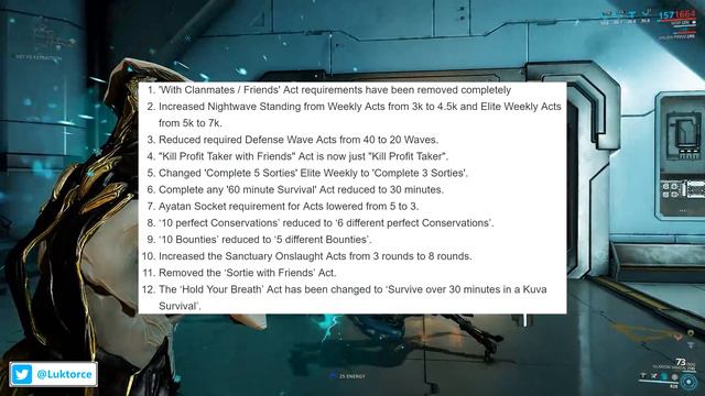 Warframe - NIGHTWAVE: INTERMISSION! What It Is, When It Will Be Here + More!! смотреть онлайн