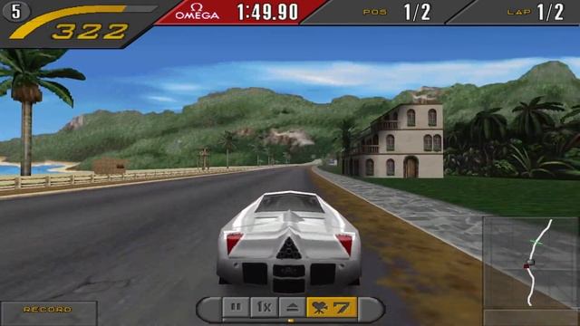 NFS II SE - Ford GT90 vs McLaren F1 in Last resort смотреть онлайн