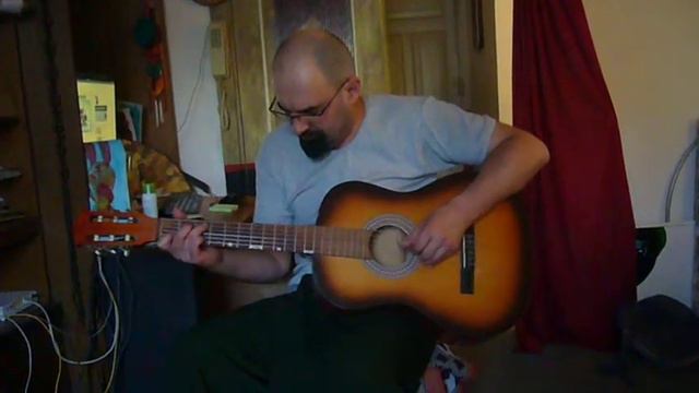 George create his guitar fingerstyle melody)) смотреть онлайн