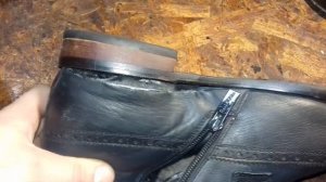 Как нас обманывают производители обуви!Ремонт кожаныж ботинок!