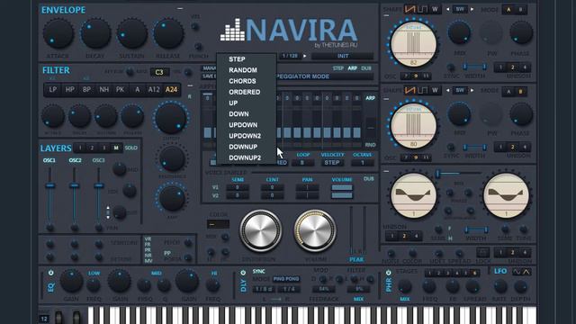 NAVIRA. 10 arpeggiator modes in Navira смотреть онлайн
