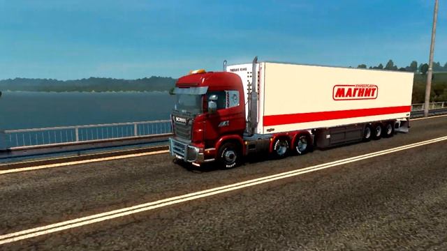 ETS2 "Восточный Экспресс" Подъезд к Волгограду (Scania - Магнит) смотреть онлайн