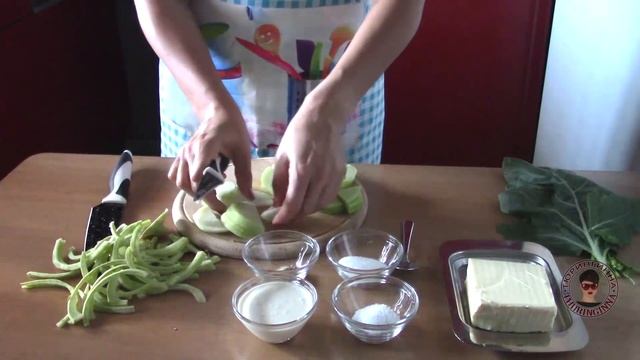 Немецкая традиционная кухня.Кольраби в кремовом соусе. смотреть онлайн