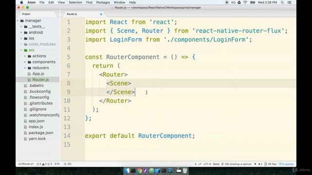 121 - Navigation in the Router in React Native смотреть онлайн