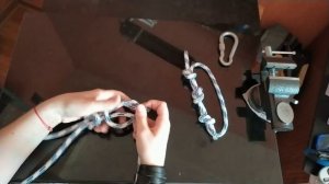 Узлы туристические 4. Как завязать прямой узел? Морской узел.