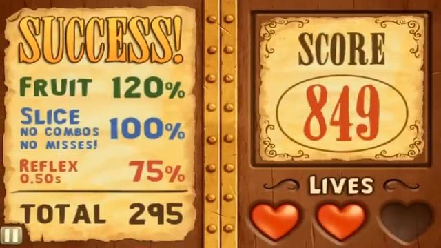 Fruit Ninja: Puss in Boots For Android game play video смотреть онлайн