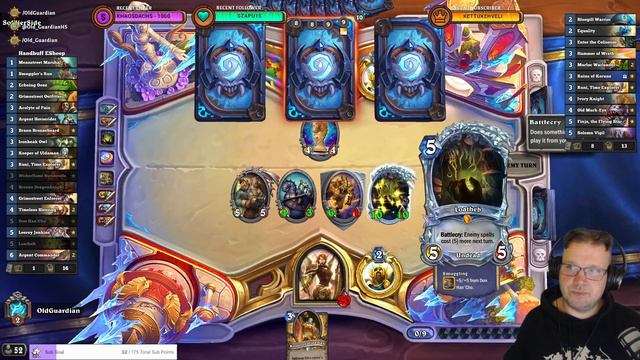 EASY LEGEND in Twist Wonders XL with Handbuff Paladin - Hearthstone October 2023 смотреть онлайн
