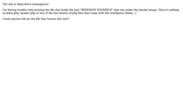 Wordpress: Can't find text source file in WP theme смотреть онлайн