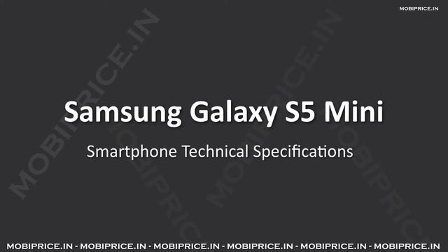 Samsung Galaxy S5 Mini in India, 1.4 GHz Quad Core Processor, 2100mAH Battery, 1.5GB RAM смотреть онлайн