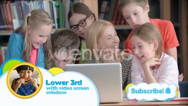 VideoHive - Kids Tv Broadcast And Youtube Channel Pack - 24865287 смотреть онлайн