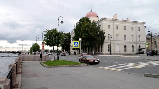 Набережная Макарова и Малая Нева | СПб 05.09.2020 смотреть онлайн