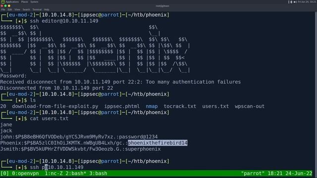 HackTheBox - Phoenix смотреть онлайн