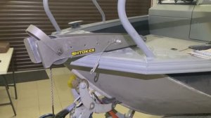 Установка якорной лебёдки на Волжанку 46 фиш